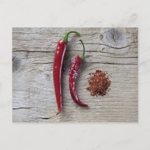 Red Chilli Pepper Postcard
