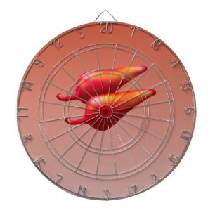 Red Chilli Peppers dartboard