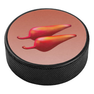 Red Chilli Peppers hockey puck