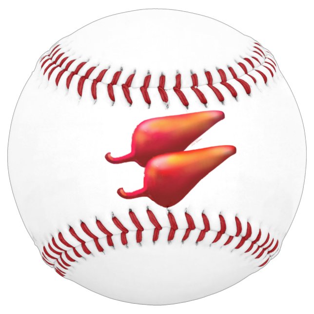 Red Chilli Peppers white softball (Front)