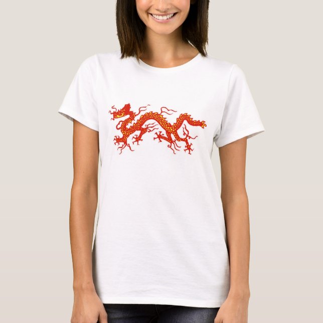 red chinese dragon T-Shirt (Front)