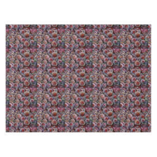 Red Christmas Balls Tablecloth