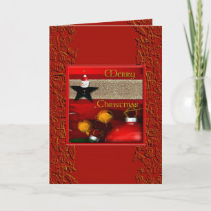 Red Christmas Card
