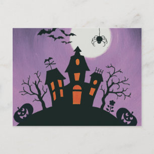 Red Christmas Decoration Joy Holiday Postcard