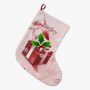 Red Christmas Gift Stocking