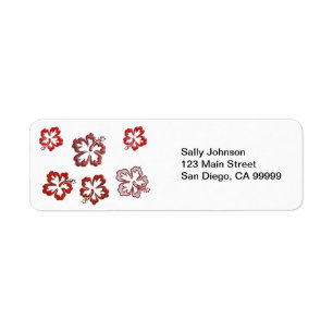 Red Christmas Hibiscus