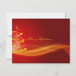Red Christmas Holiday Card