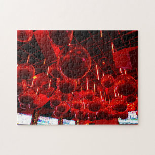 Red Christmas Jigsaw Puzzle