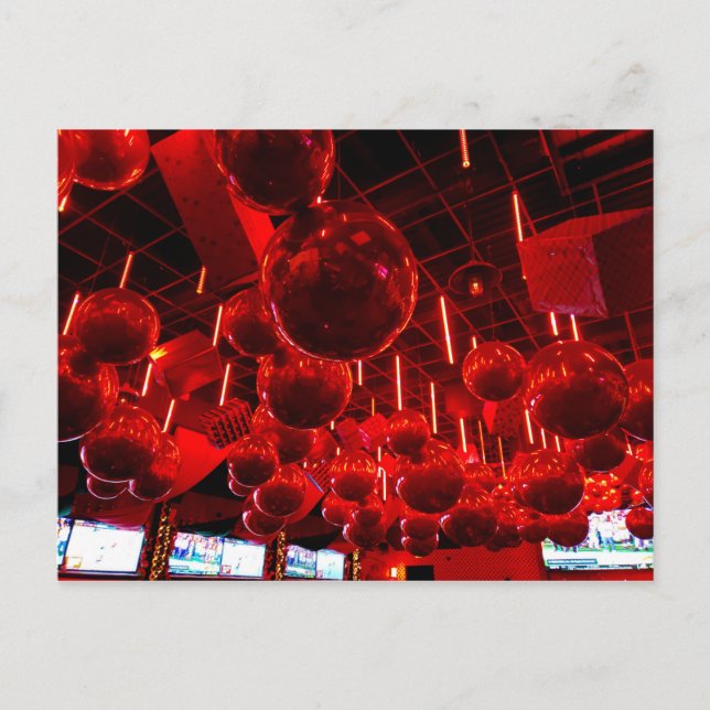 Red Christmas Postcard (Front)