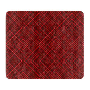 red chritmas cutting board