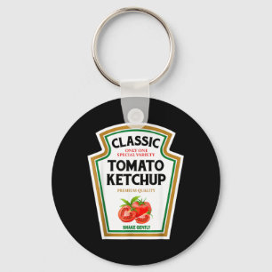 Red Chup Diy Halloween Costume Matching Group Key Ring