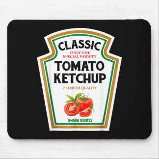 Red Chup Diy Halloween Costume Matching Group Mouse Mat