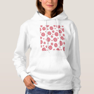 Red circle hoodie