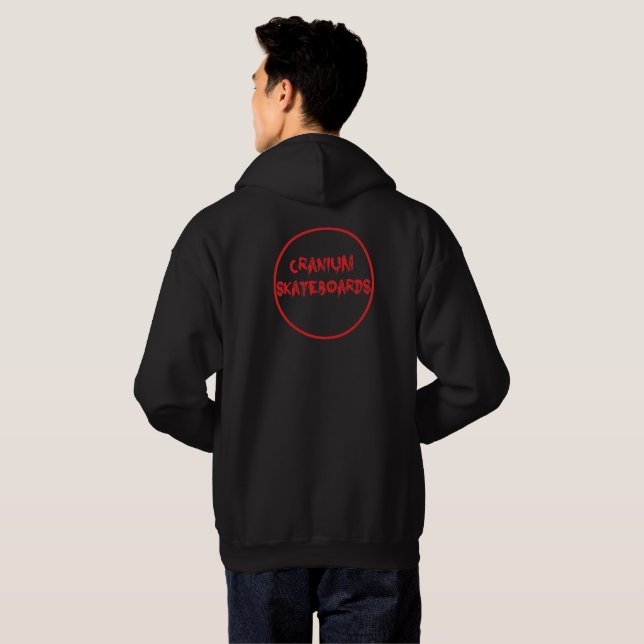 red circle logo hoodie (Back Full)