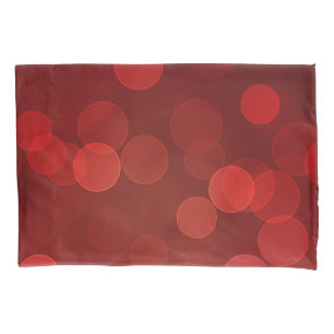 Red circle Pillowcase 