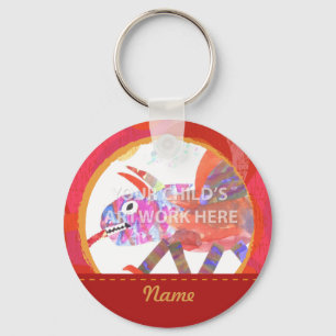 Red Circled Keychain  $4.70