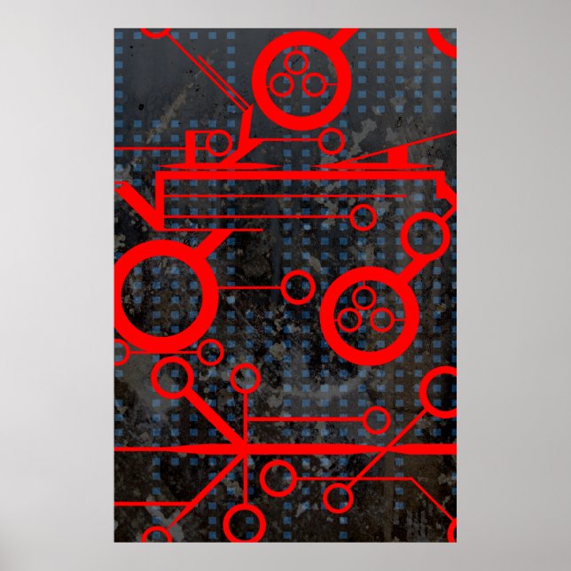 Red Circuit Poster (Front)