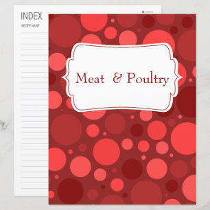 Red Circular Pattern Recipe Category/Index