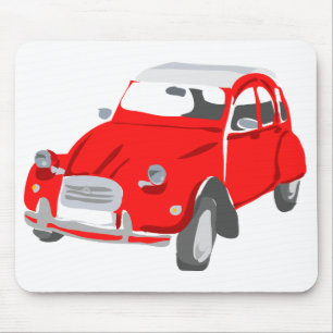 Red Citroen 2 CV Mousemat