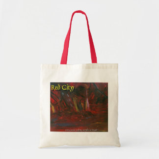 RED CITY TOTE BAG