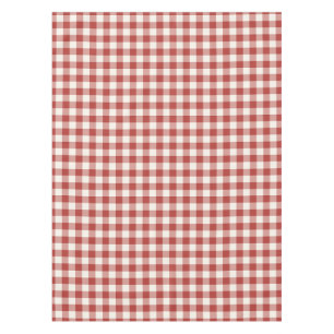 Red Classic Picnic Gingham Check Tablecloth