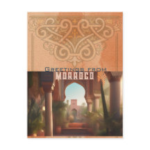 Red Clay Morroco Stone - Postcard