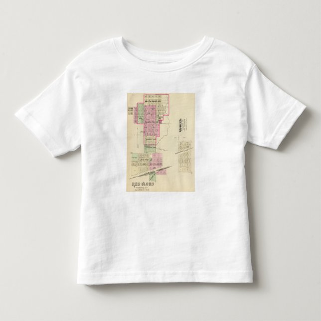 Red Cloud, Nebraska Toddler T-Shirt (Front)