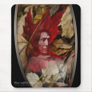 RED CLOUD SPIRIT MOUSE MAT