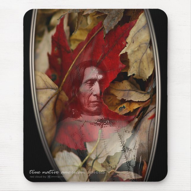RED CLOUD SPIRIT MOUSE MAT (Front)