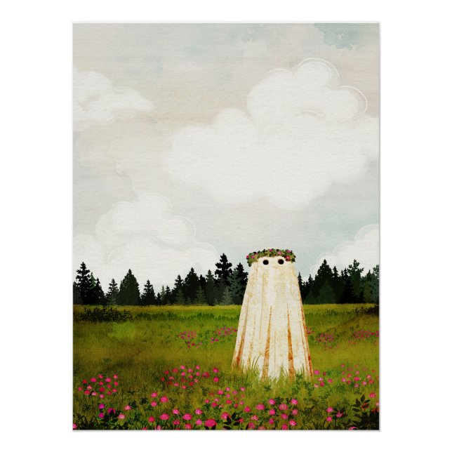 Red Clover Ghost Poster (Front)