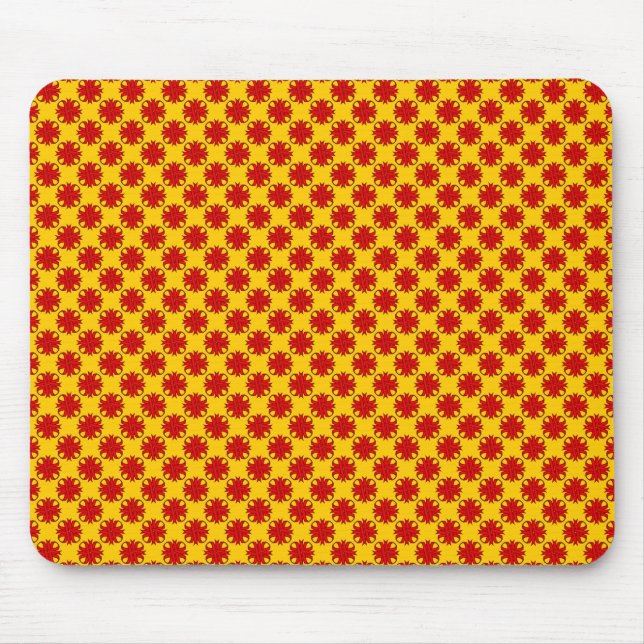 Red Clover Ribbon by Kenneth Yoncich Mouse Mat (Front)