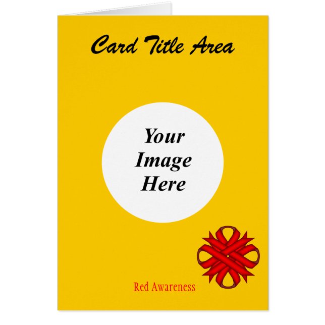 Red Clover Ribbon Template by Kenneth Yoncich (Front)