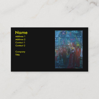 RED COATS BUSINESS CARD