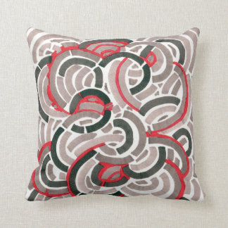 Red Coils Pillow