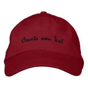Red Colour Festive, Surprise Elegant Embroidered Hat