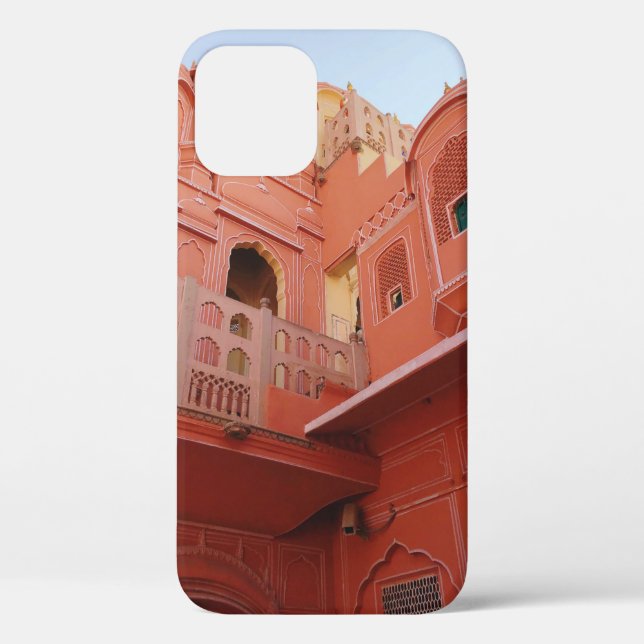 RED CONCRETE BUILDING Case-Mate iPhone CASE (Back)