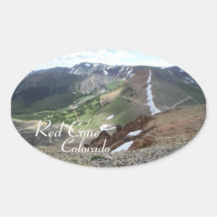 Red Cone Colorado sticker