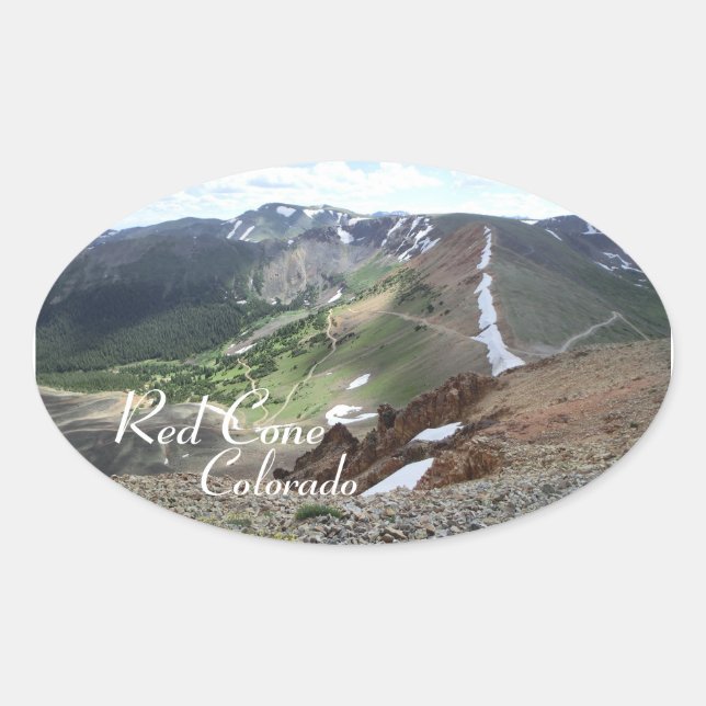 Red Cone Colorado sticker (Front)