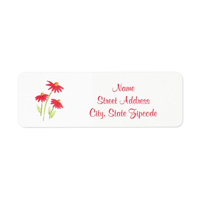 Red Coneflowers (Front)
