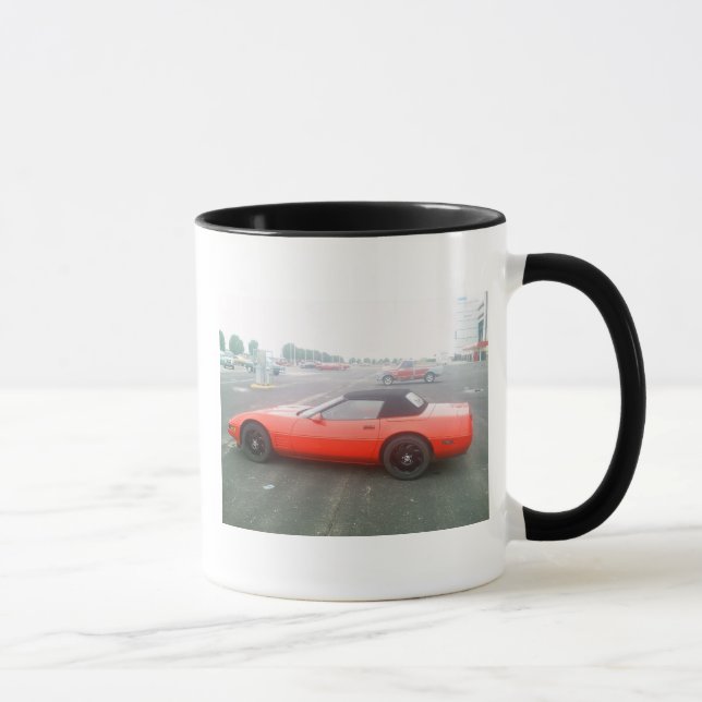 Red Convertible Corvette Mug (Right)