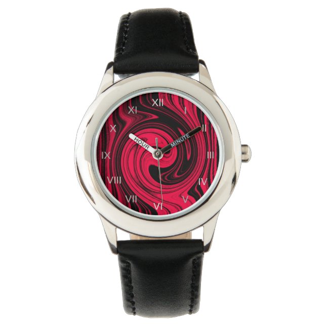Red convolution watch (Front)