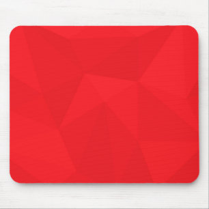 Red, cool, unique, trendy, urban geometric design mouse mat