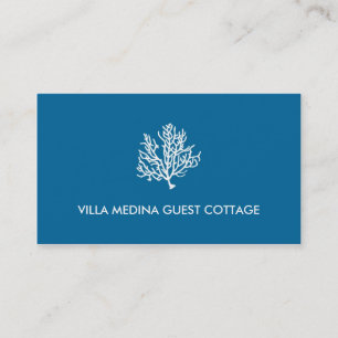Red Coral Beach Business Card
