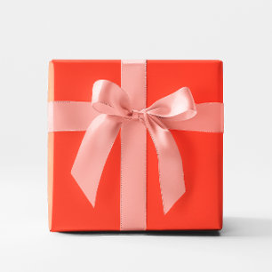 Red Coral Wrapping Paper