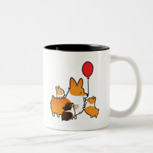Red Corgi I Love Mum Mug   CorgiThings