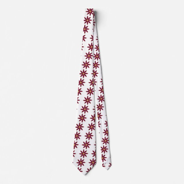 Red Corn Pattern Tie (Front)