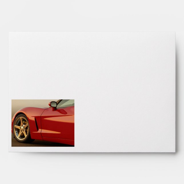 Red Corvette Envelopes (Front)