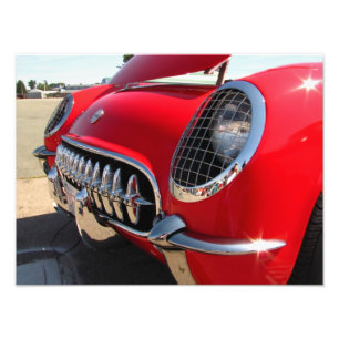 Red Corvette ~ Photo