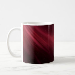 Red Cosmic Dust Space Beauty Coffee Mug