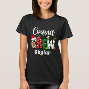 Red Cousin Crew Christmas Retro T-Shirt